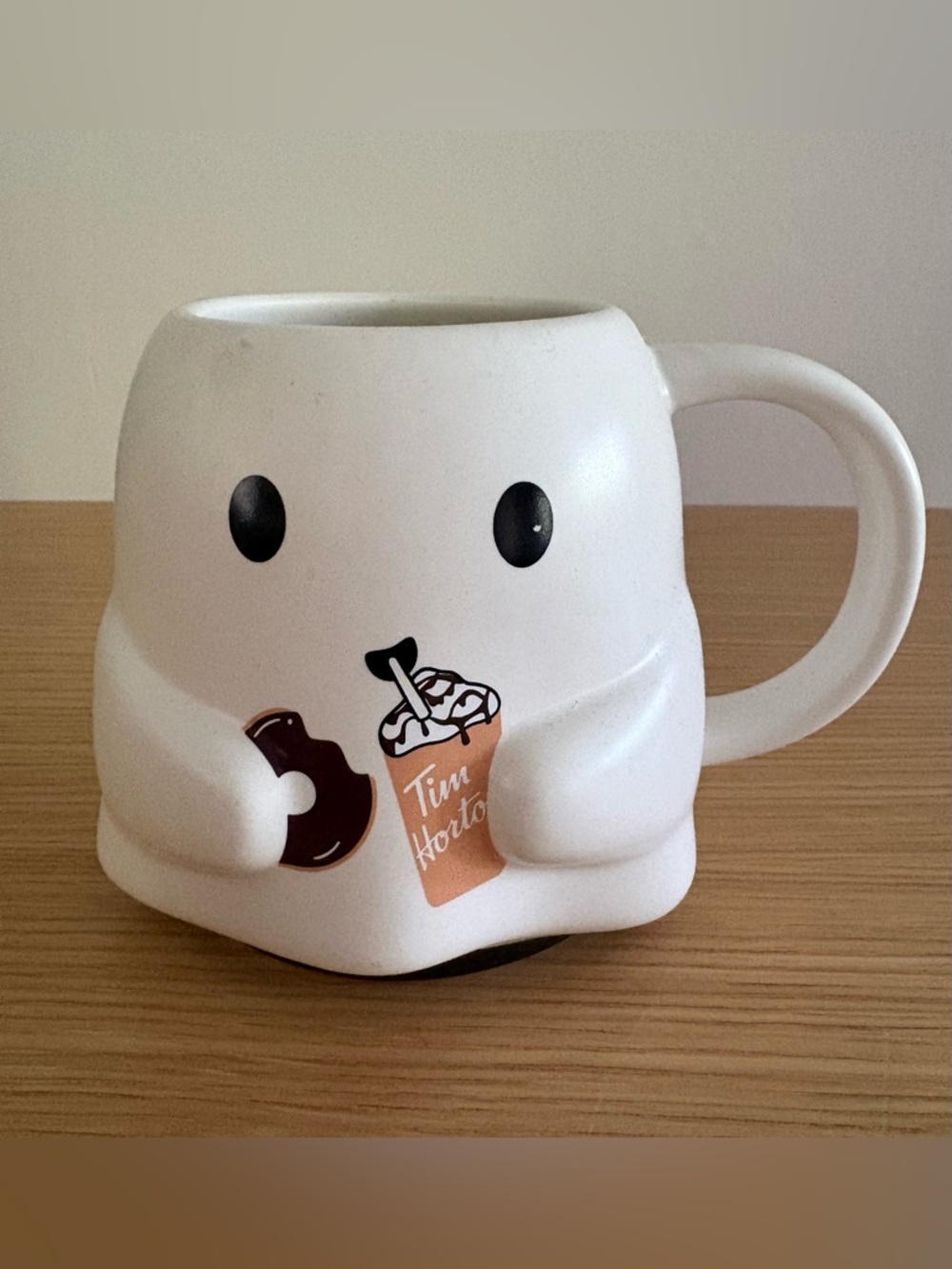 Tim Hortons Halloween 2024 Heat-Activated Colour Changing Ghost Mug